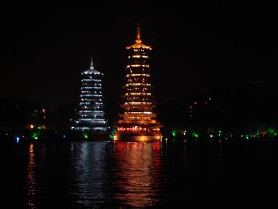 Pagoden in Guilin China